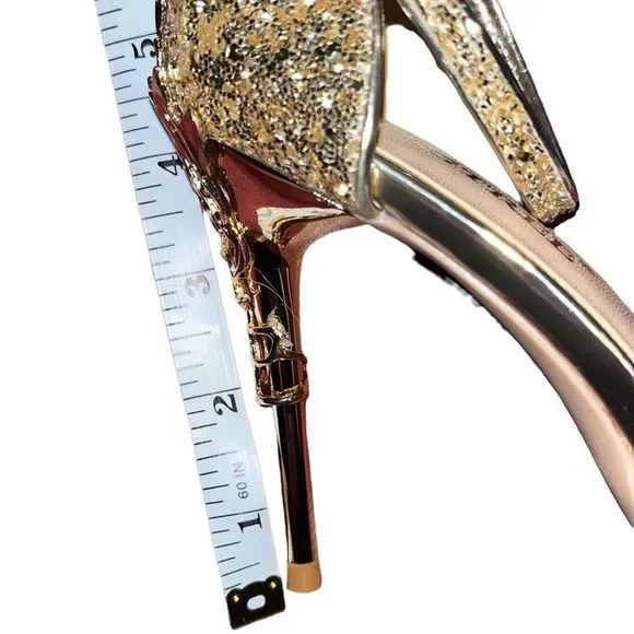 🌳🌟 Big Tree Sparkling Heels - Picture 7 of 7